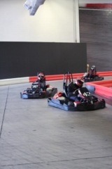 Go-Kart Racing Participants In Action