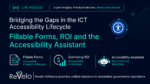 Webinar: Way Too Early 2 – Bridging the Gaps in the Accessibility Lifecycle: Fillable Forms and ROI