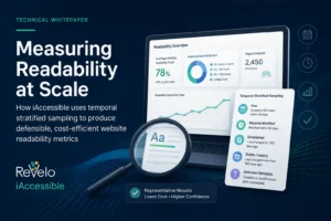 Measuring Readability at Scale. How recurring scans support trend monitoring, auditing, prioritization, and remediation
